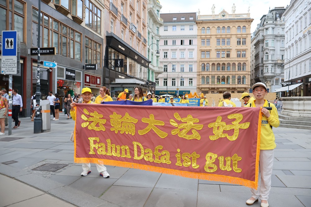 Falun Dafa ist gut. Foto: FDI